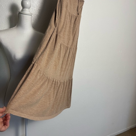 Old Navy Halter Tan Maxi Dress - Picture 6 of 6